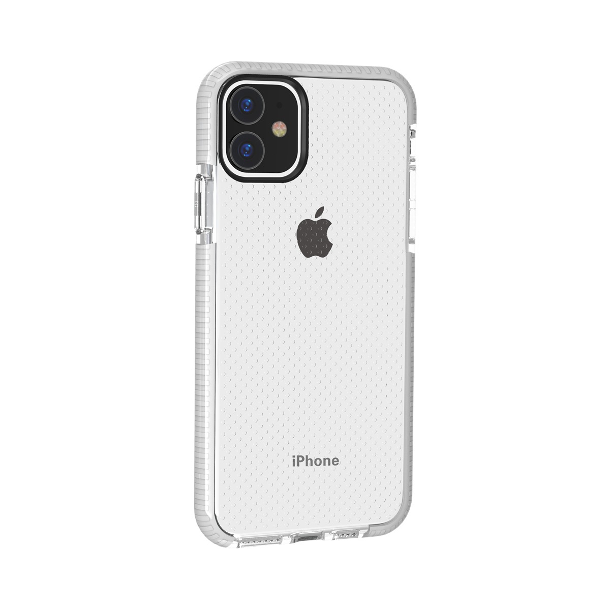 iPHONE 11 Pro Max (6.5in) Mesh Armor Hybrid Case (White)